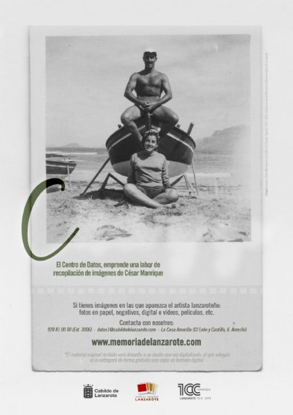 El Cabildo de Lanzarote busca imágenes de César Manrique