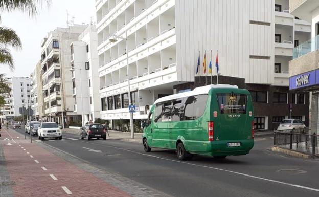 Las guaguas de Arrecife apenas alcanzaron una media diaria de 729 viajeros durante 2021