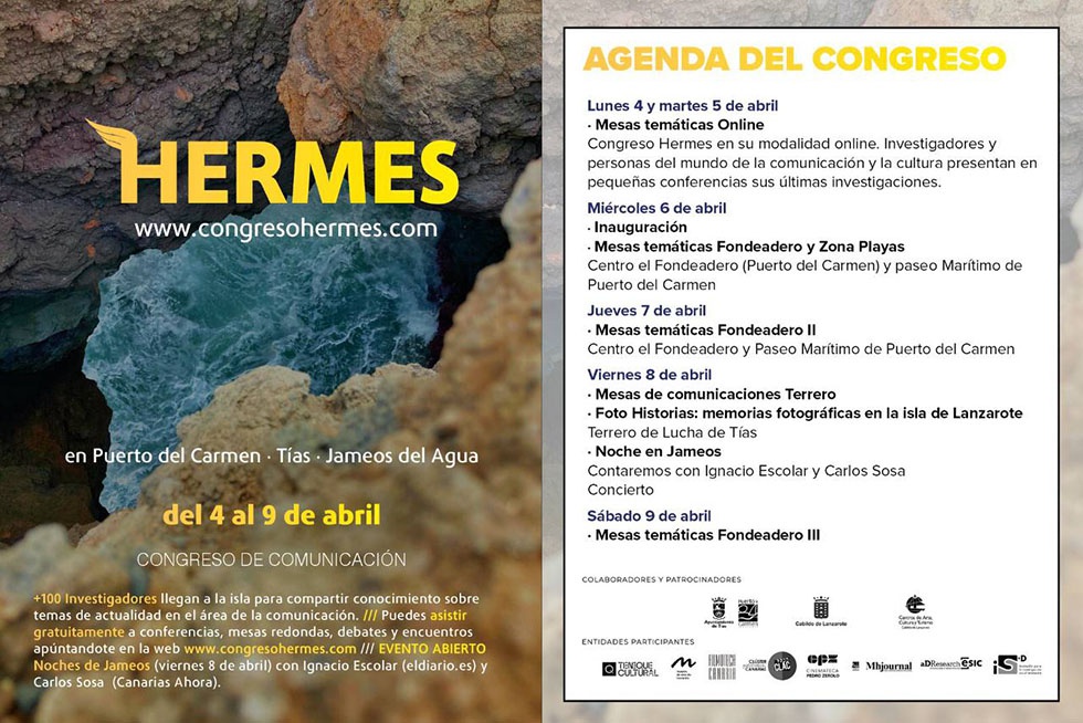 El congreso Hermes de comunicación en España y Latinoamérica vuelve a Tías con 91 ponentes
