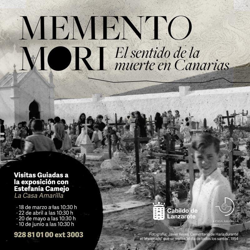 El Cabildo organiza visitas guiadas a la exposición “Memento Mori. El Sentido de la Muerte en Canarias”