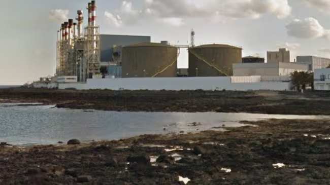 La demanda eléctrica cae más de un 5 por ciento en Lanzarote