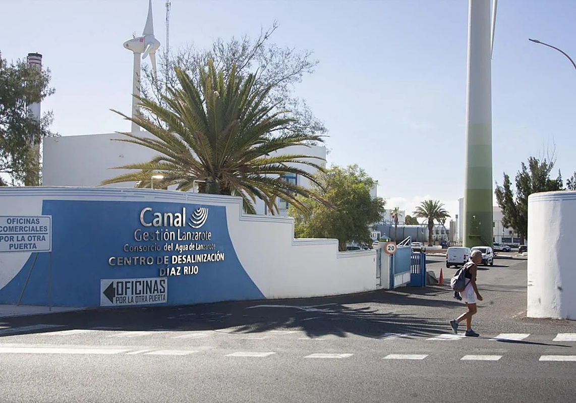 Canal Gestión Lanzarote perdió casi el 55,4% del agua que pudo desalar en 2025